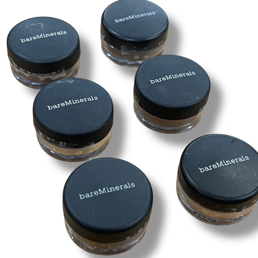 bareMinerals MINIS Eyecolor Shadow Loose Powder SEALED Lot Of‎ 6 .01oz